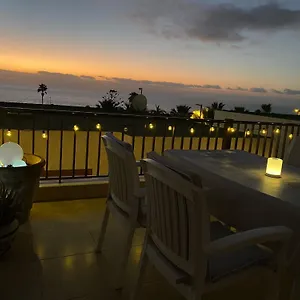 Ocean View Teneriffa Süd, Gigantes, Komplex Tamara, Fewo, 2sz, 2db, Meerblick, Große Sonnenterrasse Acantilado de los Gigantes